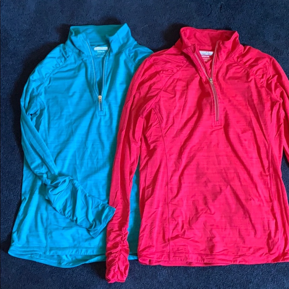 1/4 zip EUC Kirkland medium